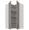 60x60 GN 108 2F (90°) STILO CLAYGREY WH