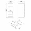 Komoda Simplicity 233 kašmír/jackson hickory